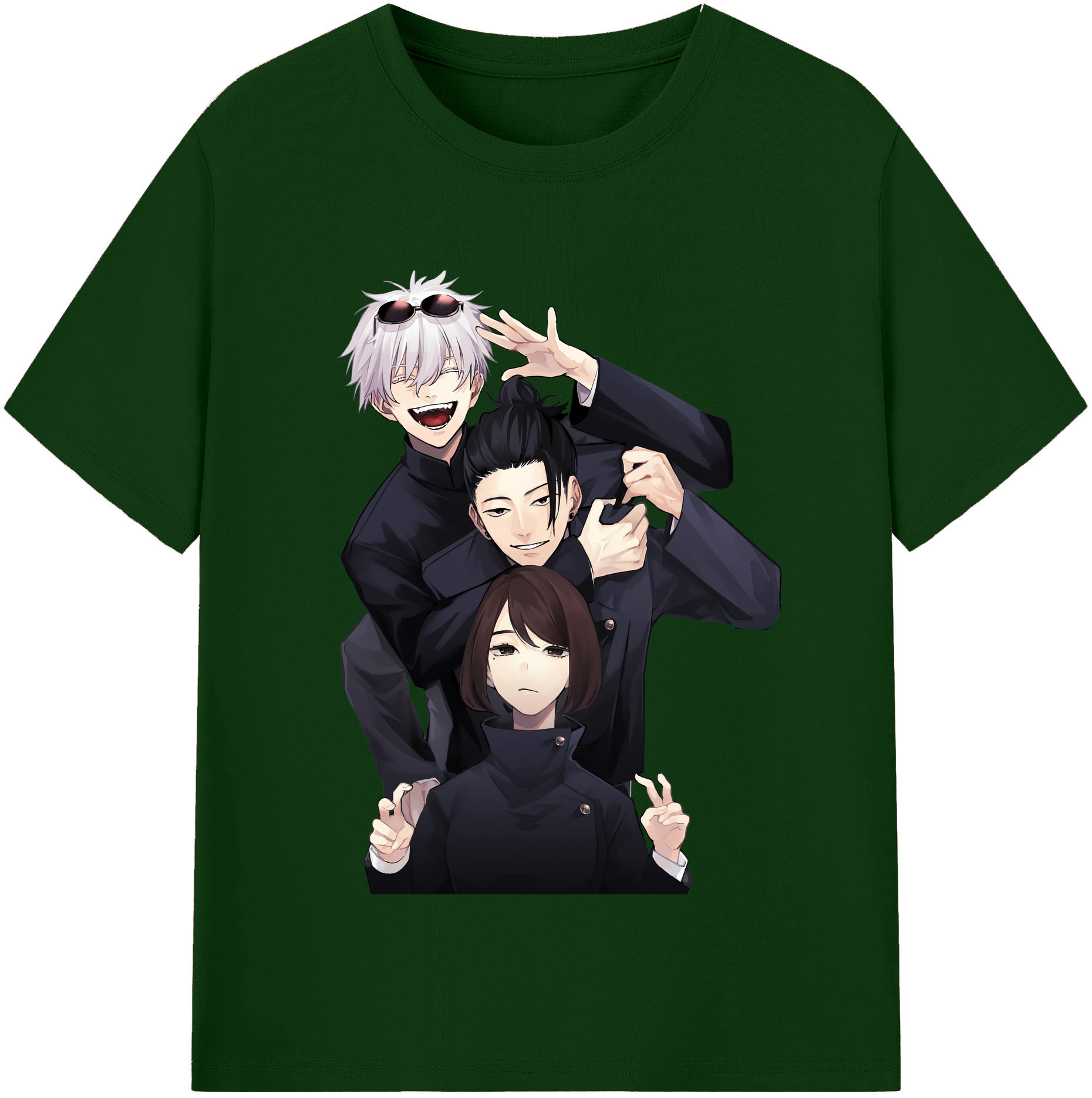 （画像用） 呪術廻戦 Jujutsu Kaisen 綿100％半袖Tシャツ（フロントプリント）